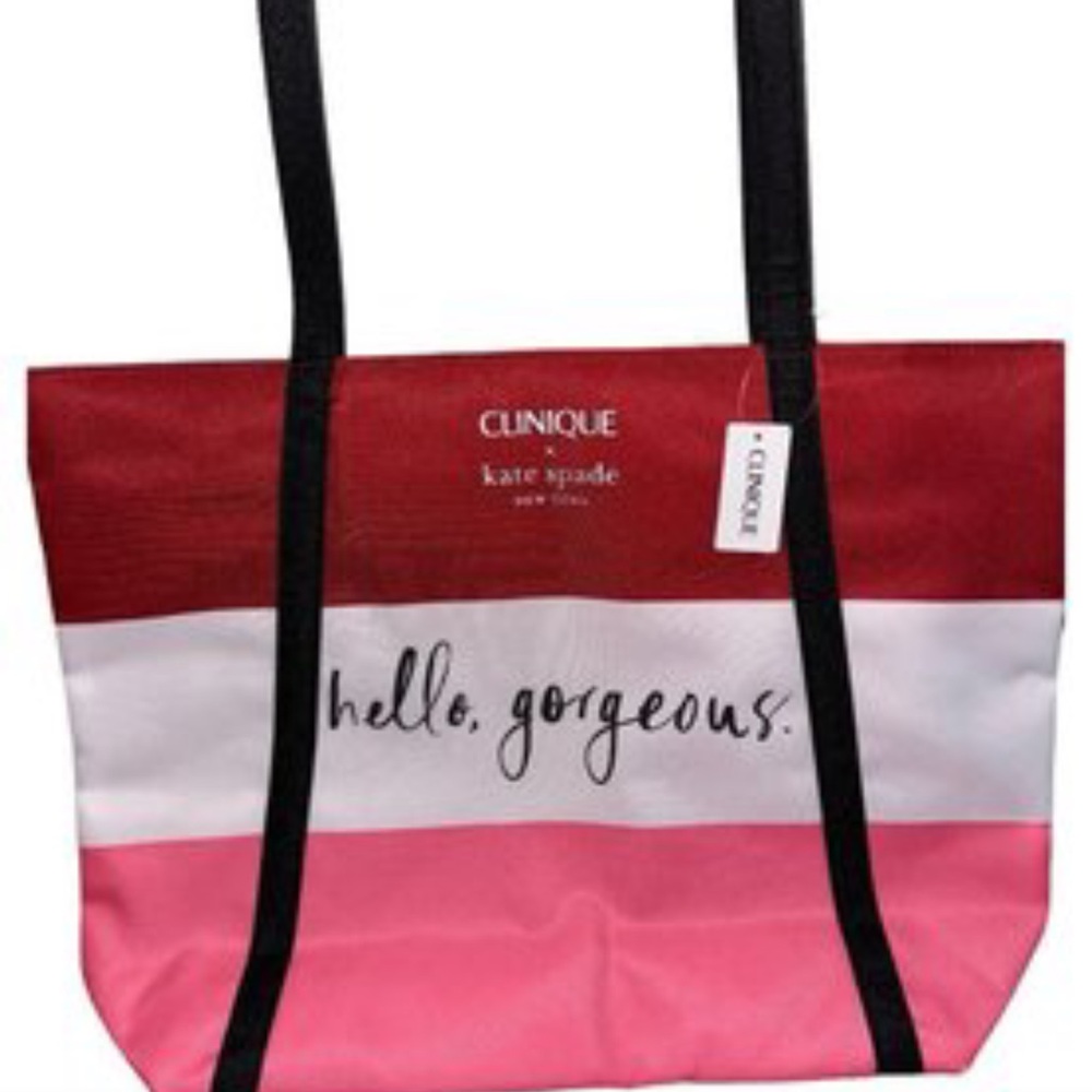 CLINIQUE x KATE SPADE NEW YORK LIMITED EDITION TOTE